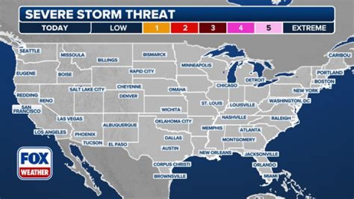 
From Texas to Florida: What US states are expected to be affected by tornado outbreak 