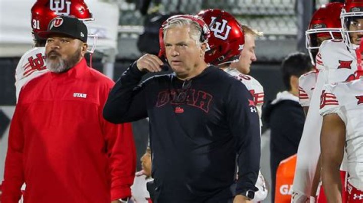 
Utah Coach Kyle Whittingham Son Tyler Whittingham Is A Defensive Back Player 